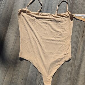 SKIMS Tan Bodysuit L